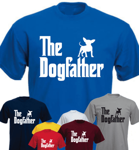 The Dogfather Chihuahua Godfather Dog Funny Gift Present T-shirt