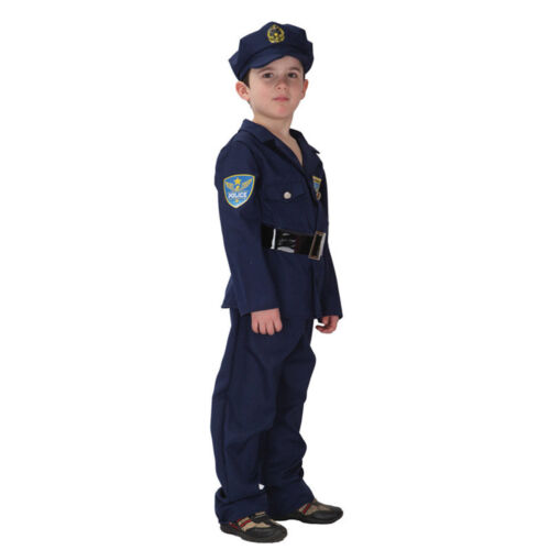Kids Boys Halloween Fancy Dress Costume Pirate/Police/Fireman/Surgeon/Ninja 