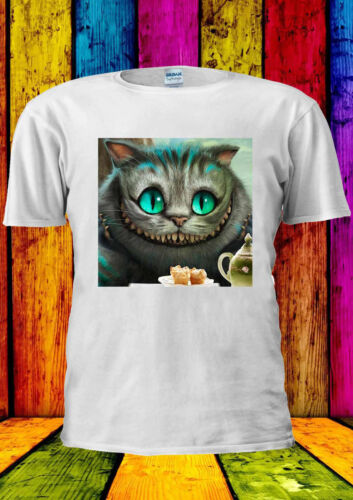 Cheshire Cat Alice In Wonderland Cat T-shirt Vest Tank Top Men Women Unisex 216