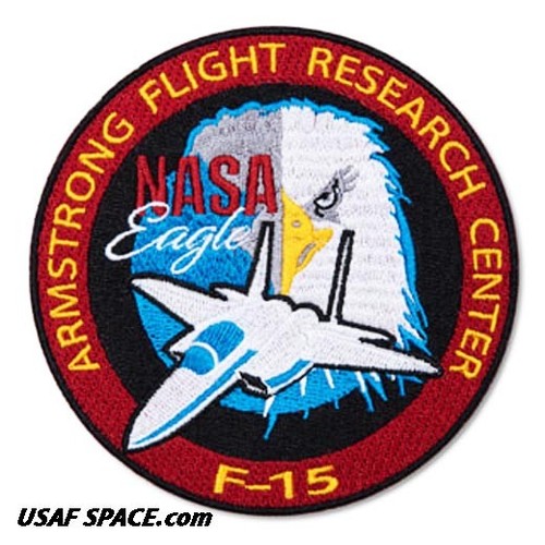 NASA EAGLE ARMSTRONG FLIGHT RESEARCH CENTER F-15 USAF Research Aircraft PATCH