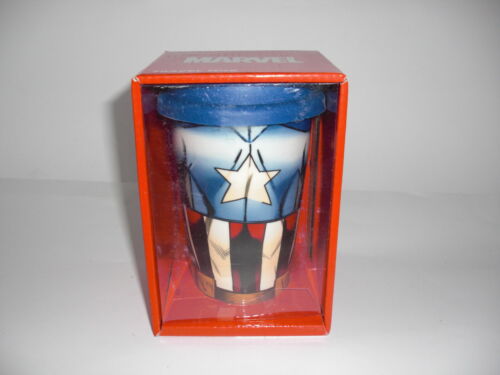 Marvel Travel Mug Capitaine America Coffee-to-go-Tasse Café kaffebecher neuf dans sa boîte