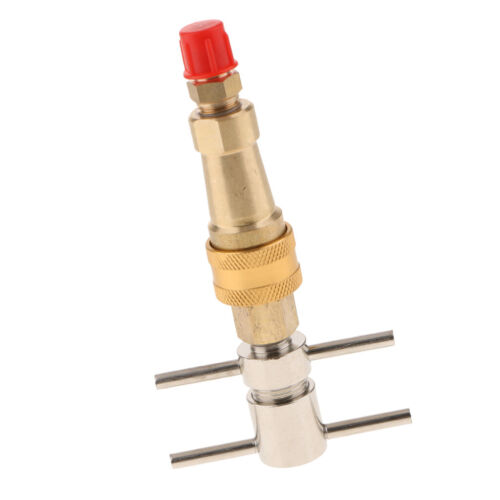 High Pressure washer Brass Quick Joint 1/4" Refrigerator Quick Connect Plug 