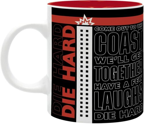 OFFICIAL DIE HARD CERAMIC COFFEE MUG CUP NEW IN GIFT BOX 