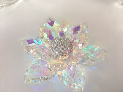 Bomboniere Wedding Water Lily Flower Crystal Borealis Rhinestone