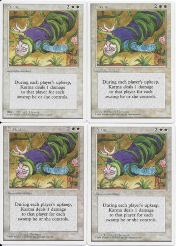 Angelic Blessing *PLAYSET* Magic MtG x4 10th Edition SP