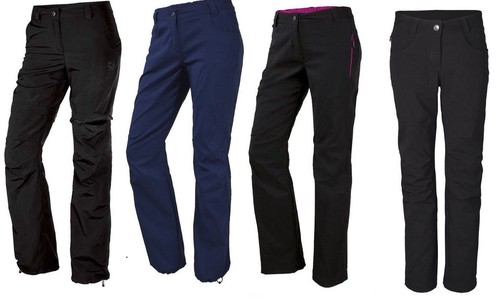 Ladies Walking Hiking Trekking Trousers Long Bermuda short Outdoor Selection