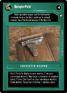 Disruptor Pistol x4 Star Wars CCG Special Edition NM swccg
