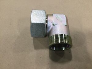 Voss FRG M52 Zinc Plated Elbow Adapter Fitting #012B16