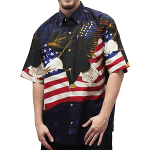 American Summer Congress American Flag with Bald Eagle 4th of July Patriotic USA