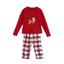 Christmas Family Matching Black Pajamas Set Adult Kid Girl Sleepwear Nightwear