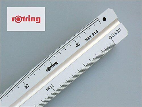 Rotring JAPAN Mechanical Triangle Scale Ruler 150mm N86-315 