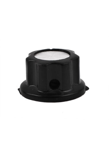 10Pcs Top Rotary Control Turning Knob for Hole 6mm Dia Shaft Potentiometer Set 
