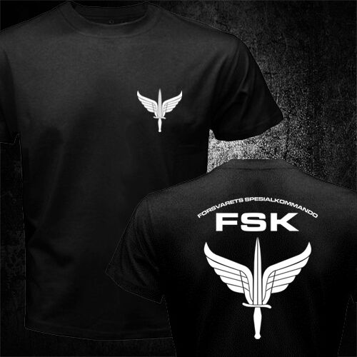 Nouveau Norvégien Norvège Armée Forces Spéciales Forsvarets Spesialkommando FSK T-Shirt