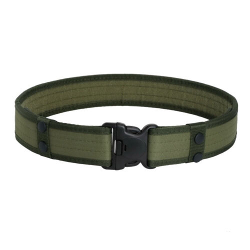 Military Equipment Tactical Belt Mens Combat Outdoor Nylon Hunting Belts