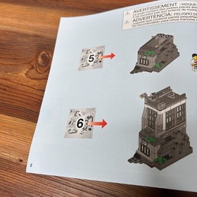 Lego City Prison Island Set 60130 Manuals Instructions Books ONLY 3 4 5 6