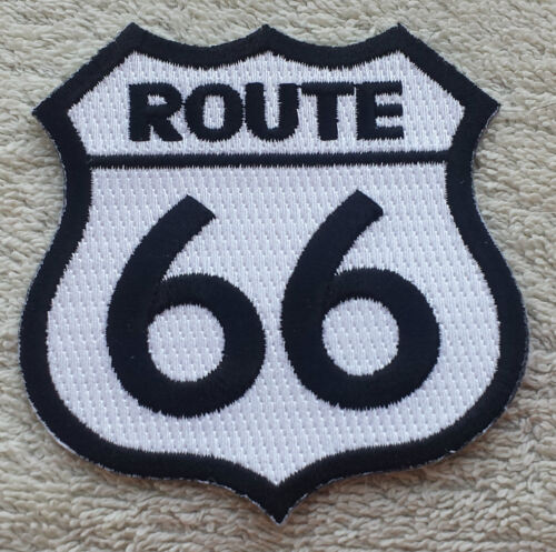 ROUTE 66 PATCH 3" Cloth Badge/Emblem/Insignia Biker Jacket Bag American USA Road 