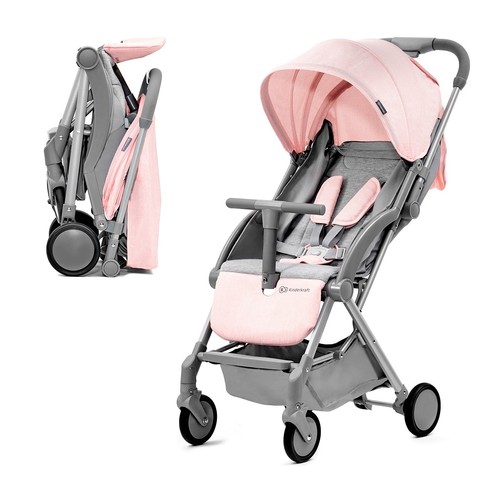 Baby Kinderwagen Buggy Sport Sportwagen Klappbar Kinderkraft Pilot Rosa Leichter