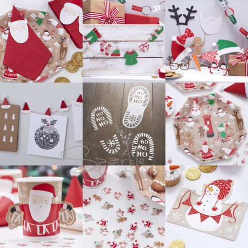 SANTA BOOT PRINT STENCILS Father Christmas//Elves ELF Xmas Eve Decoration