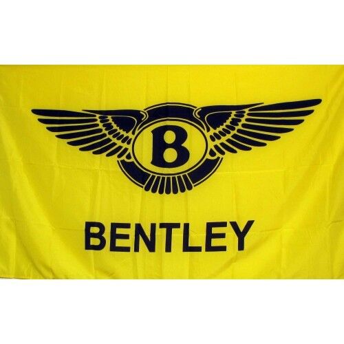 Details about  &nbsp;Bentley Yellow 3&#039;x 5&#039; Super Polyester Flag