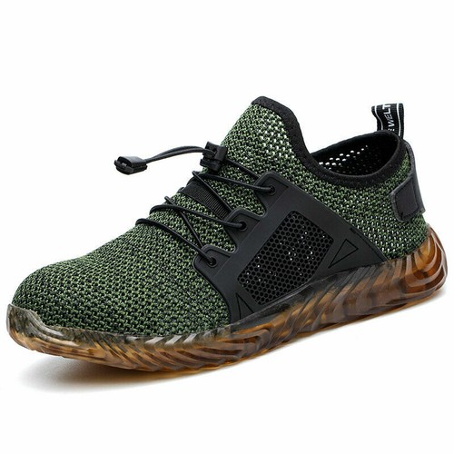 Men Work Shoes Safety Slip Resistant Toe Boots Anti-smashing Leisure Sneakers