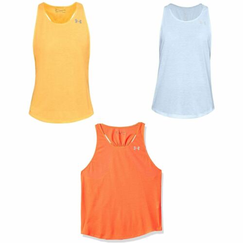 Under Armour Womens Tank 2.0 Running Top Fitness Singlet Gym 1326498
