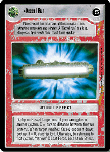 Near Mint//Mint KesselRun PREMIERE LIMITED BB star wars ccg swccg