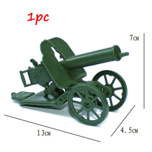 CHBR35 1pc Maxim Machine Gun Toy Green Toy Soldier Action not include Figure 