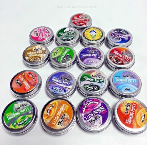Crazy Aaron/'s Thinking Putty Mini Tin Bundle Gift Set 17 PACK COLORS AS PICTURED