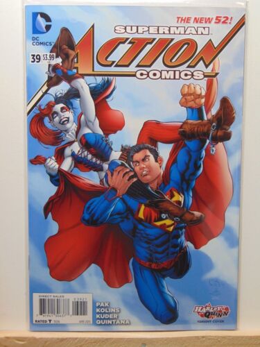 Universe Comics CB3997 Superman Action Comics #39 Variant Harley Quinn  D.C 