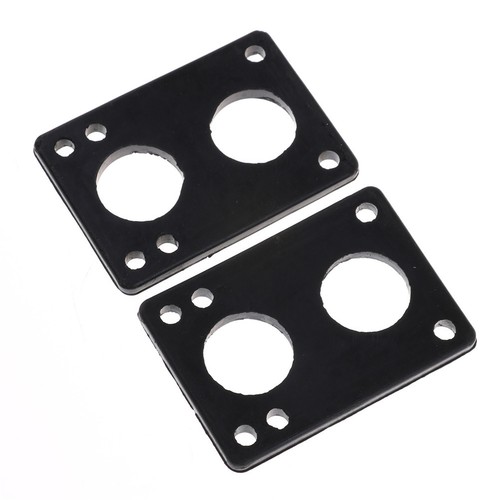 2pcs 0.24/"//6mm Soft Skateboard Riser Shock Pads Longboard Shock pads Supply LU