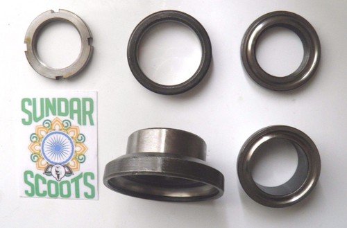 SUITABLE FOR LAMBRETTA LI FORK CUP /& CONE//RACER SET SX /&TV LAMBRETTA SCOOTERS