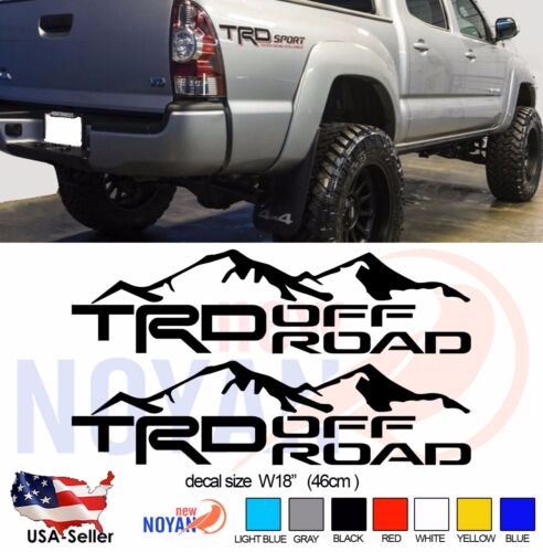 TRD SPORT Decals Toyota Tundra Tacoma Truck Bed Vinyl Stickers