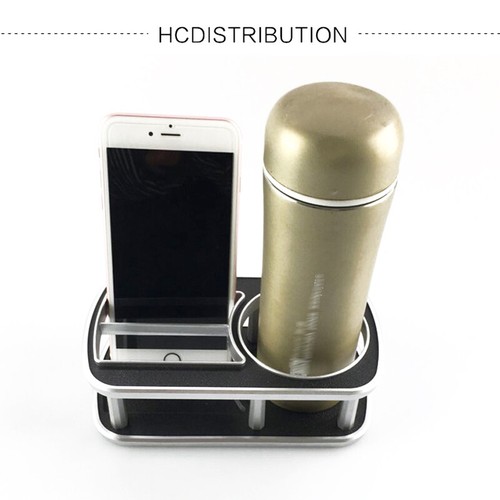 Car Interior Cup Holder Drink Beverage Storage Box Multi-function Phone Holder