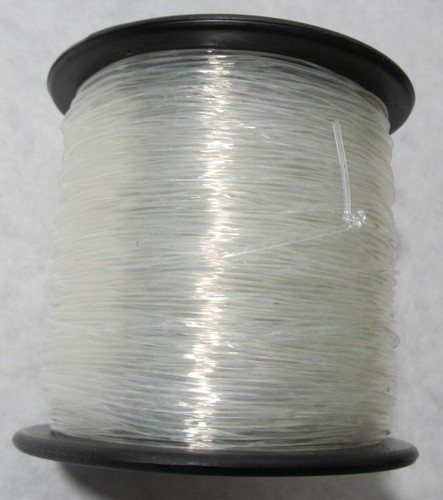328ft 100m BEADALON ELASTICITY CLEAR BEAD STRINGING STRETCH CORD TRANSPARENT