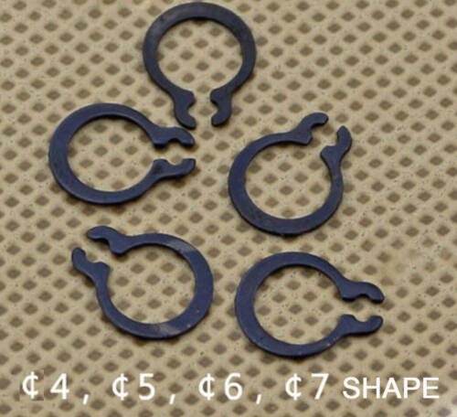 Φ3-Φ30 65Mn External Circlips Rings Retaining For Shafts 3-30mm Type C