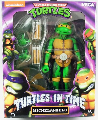 NECA Details about   TMNT Tortues Ninja Turtles In Time Michelangelo 