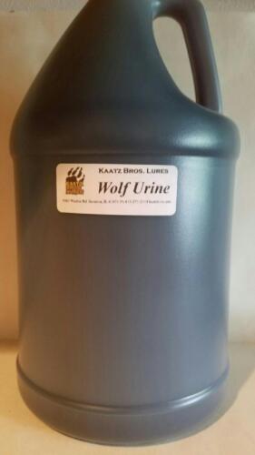 Wolf Urine 1 gallon gal Wolves Urines Trapping Trappers Trap Repellent Repel Fur 