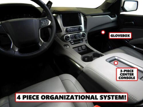 Fits Chevy Tahoe 15-19 Vehicle Organizer Insert Full Center Console Glove Box