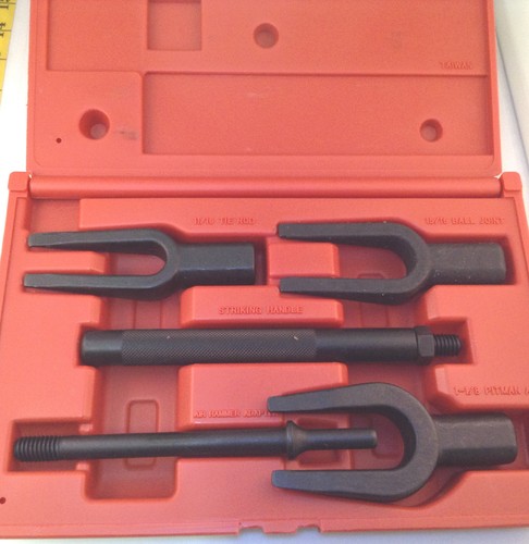 5pc Tie Rod Ball Joint Splitter Pickle Fork Set