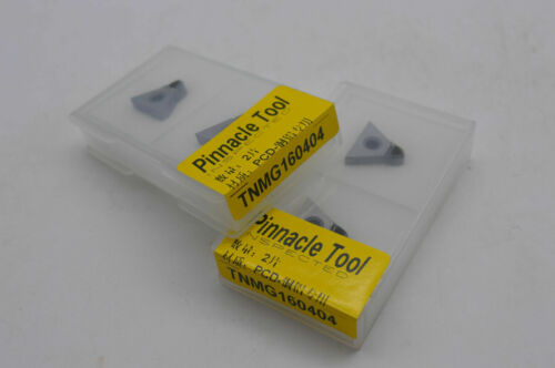 Details about  / 2pcs TNMG160404 PCD CARBIDE INSERTS for Aluminum Diamond CNC Turning Insert NEW~