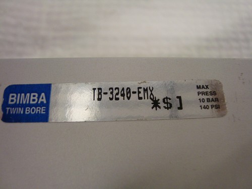 40 MM Bimba TB-3240-EMX TWIN BORE ACTUATOR 32 MM BORE STROKE