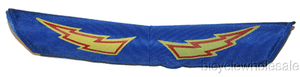 BMX OLD SCHOOL V-Bar Guidon Pad//Bleu Avec Boulons Neuf!