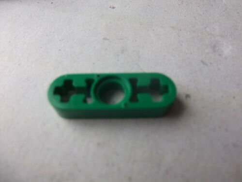 P x1 Lego-6632-Technic beam 3x0.5 with axle hole each end 