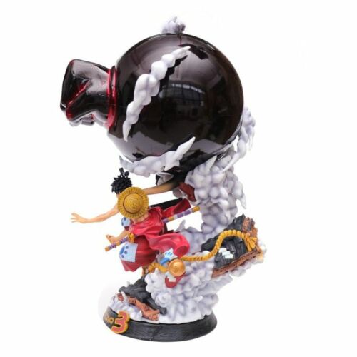 Anime One Piece Land Of Wano Country Monkey D Luffy Gear 3 PVC Action Figure Col