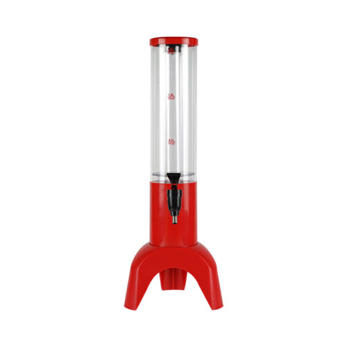 1.5L Liters Beer Dispenser Tower with Ice Tube and LED Light BT39 