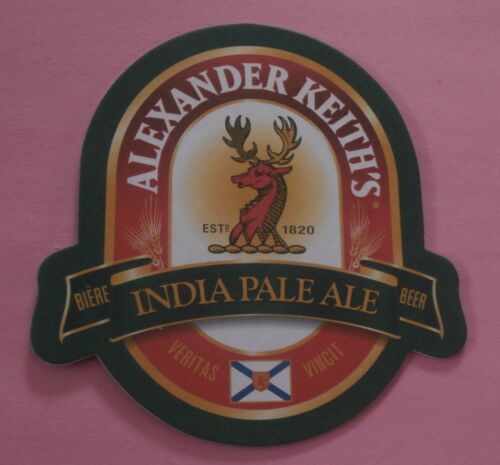 Details about  / Alexander Keith/'s India Pale Ale Canada Coaster Beer Mat