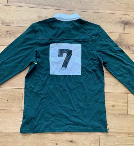 Asics Mens South Africa Springboks Long Sleeve Rugby Shirt Top New 122959SR M
