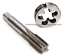 1set HSS Machine 5//16-40 UNS Plug Tap /& 1pc 5//16-40 UNS Die Threading Tool