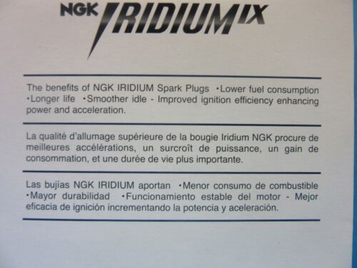 4 Spark Plugs NGK 2309 For OEM# LFR7AIX Iridium IX Mitsubishi Lancer 2006 2.4L 
