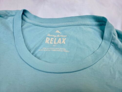 Details about   New Tommy Bahama Men's Short Sleeve "Lip Out" Graphic T-Shirt Blue XLT 
